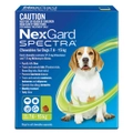 Nexgard Spectra Dogs Chewables Tick & Flea Treatment 7.6-15kg - 2 Sizes