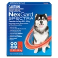 Nexgard Spectra Dogs Chewables Tick & Flea Treatment 30.1-60kg - 2 Sizes