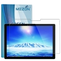 [3 Pack] Microsoft Surface Pro 6 (12.3") Ultra Clear Film Screen Protector by MEZON – Case and Surface Pen Friendly, Shock Absorption