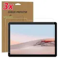 [3 Pack] Microsoft Surface Go 2 (10.5") Ultra Clear Film Screen Protector by MEZON – Case and Surface Pen Friendly, Shock Absorption
