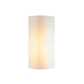 Accessories - Small Tall Cylinder Linen Lamp Shade (12x12x22) With E27 Fixture in Ivory