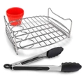 Philips Breakfast Food Kit w/Egg Muffin Cups/Tongs/Rack Tray for Airfryer XXL