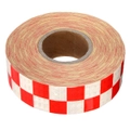 Stripe Safety Reflective Sticker Self Adhesive Warning Tape Red-White Colour