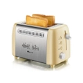 DSL-A02W1 Automatic Household Toaster Two pieces of bread Toaster for Breakfast Bread Maker