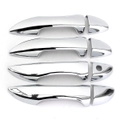 Chrome Car Side Door Handle Catch Covers For 2014 Toyota Corolla