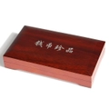 Oak Slab Wood Collection Coin Storage Box Display Holder For 2Pcs 51.9Mm Round Coin