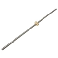 400mm T8 Lead Screw 8mm Thread Lead Screw 2mm Pitch with Copper Nut