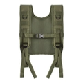 Tactical H-Harness Waist Battle Suspenders Hunting Molle Vest Chest Rig
