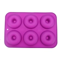 2Pcs Donut Bagel Silicone Mold Cake Cookie Cheesecake Baking Non-Stick Mould