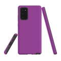 For Samsung Galaxy Note 20 Case, Tough Armor Back Cover, Purple