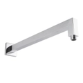 Female End Square Shower Arm in Chrome 400mm
