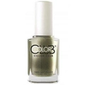 COLOR CLUB Nail Lacquer Long Live The Queen 1115 15mL- Chrome Shimmer Green Teal
