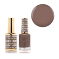 DND 103 Bamboo Brown - DC Collection Nail Gel & Lacquer Polish Duo 18ml