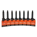 Pack of SWAN Ignition Coils & NGK Spark Plugs for Toyota Celsior (4.3L)