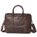 Pu Leather Business Laptop Bag Briefcase Crossbody Packet