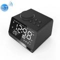 X11 Multifunctional Wireless Bluetooth Mirror Alarm Clock Radio (Black)
