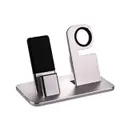 2 In 1 Aluminum Alloy Charging Dock Stand Holder Station