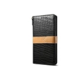 Splicing Crocodile Texture Pu Horizontal Flip Leather Case For Iphone 7 Plus / 8 Plus