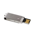 4Gb Metal Series Push-Pull Style Usb 2.0 Flash Disk(Silver)