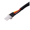 7Pc 3 Pin Male To Female Cpu Fan Pwm Deceleration Cable Temperature Control Drop Speed Cord Length: 11Cm