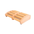 Thickened Large Non-Slip Five-Row Solid Wood Roller Foot Massager
