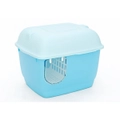 YES4PETS XL Portable Hooded Cat Toilet Litter Box Tray House with Handle and Scoop
