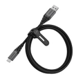 OtterBox 1M USB-C to USB-A 1M Charging Cable For Samsung/Google/LG Phones Black