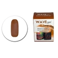 Wave Gel Polish UV LED & Nail Lacquer Enamel Duo 076 WCG76 It's Brown Day 15ml