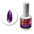 WAVE - UV LED Gel Nails Polish Glitter Titanium 06 Opera Mauve