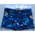 Aqua Perla Boy Ocean SPF50+ Printed Blue Boxer Short