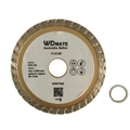 3x 105mm Turbo Diamond Cutting Disc Dry Wet 4″ Circular Saw Blade 2*7mm 20/16mm