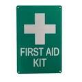Sign Marking First Aid Kit 200x300mm Medical Care Emergency Help Metal Notice