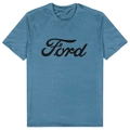 Ford Logo Blue Acid Wash T Shirt