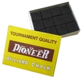Box of Pioneer Pool Snooker Billiard Table Cue Chalk Black