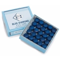 BOX Brunswick Blue Diamond Pool Snooker Billiard Cue Tips (50 x 11mm)