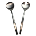 GROSVENOR Chill 2 Salad Servers 18/10 Stainless Steel Spoon Fork CHILL2SS New