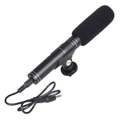 Double Back Pole Professional Condenser Shotgun Microphone for DSLR & DV Camcorder(Black)