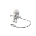 2 Pcs Cool New Astronaut Spaceman USB LED Adjustable Lamp Desk Night Light for Computer PC