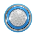 12W Led Stainless Steel Wall-Mounted Pool Landscape Underwater Light(Colorful Light)