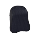 Four Seasons Breathable Memory Foam Car Neck Pillow Polyester Headrest (Black)