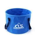 Outdoor Bucket Camping Collapsible Telescopic Storage Bucket 20L Blue Color