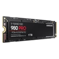 SAMSUNG 980 Pro 1TB NVMe SSD 7000MB/s 5000MB/s R/W 1000K/1000K IOPS 600TBW 1.5M Hrs MTBF M.2 2280 PCIe 4.0 Gen4 3-bit MLC V-NAND s