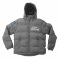 Ford Performance PUFFER Jacket Jumper Hoodie Embroidered detachable hood