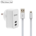 MOKI Lightning Syncharge Cable + Wall Apple Licenced