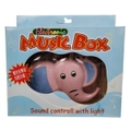 Aussie Baby Nursery Sound Soother Music Box Night Light - Elephant