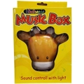 Aussie Baby Nursery Sound Soother Music Box Night Light - Giraffe