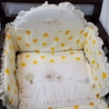Aussie Baby Cot 3-Piece Bedding Set - Little Lamb