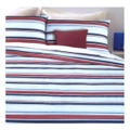 Infinity Navy Quilt Cover Set King