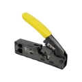 T3 Pro Crimping Plastic Crimper/Cutter/Stripper Tool for RJ-45/RJ-12 Cable Black