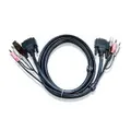 Aten KVM Cable 3m with DVI-D (Dual Link) USB & Audio to DVI-D (Dual Link), USB & Audio